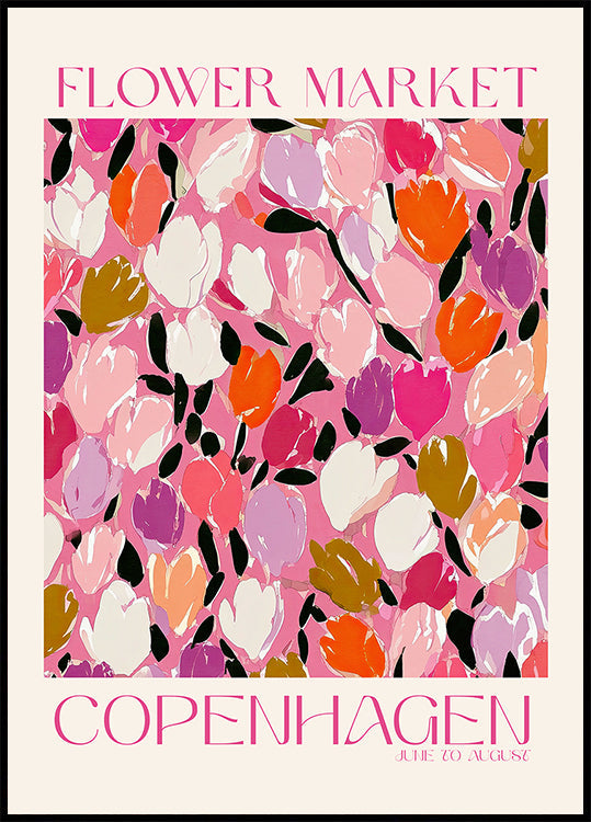 Flowermarket Plakat