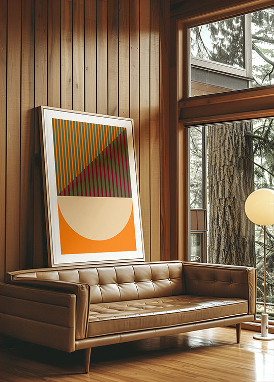 Geometric Spring Summer Plakat