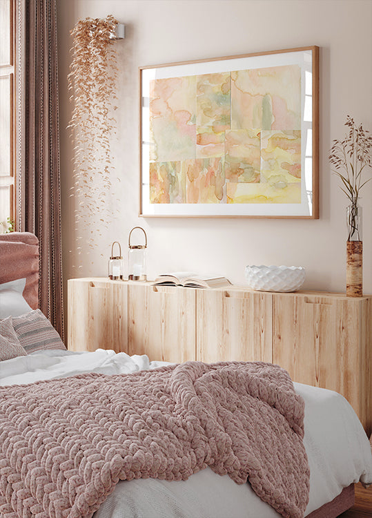 Abstract Composition 4 horizontal Plakat