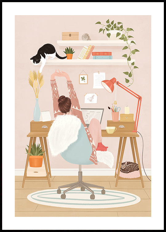 Home office Plakat