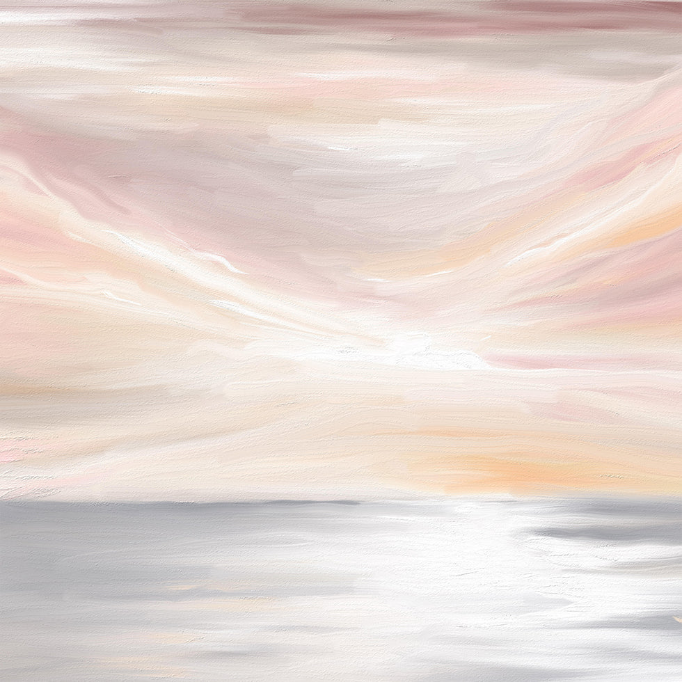 Pink Ocean Light Plakat