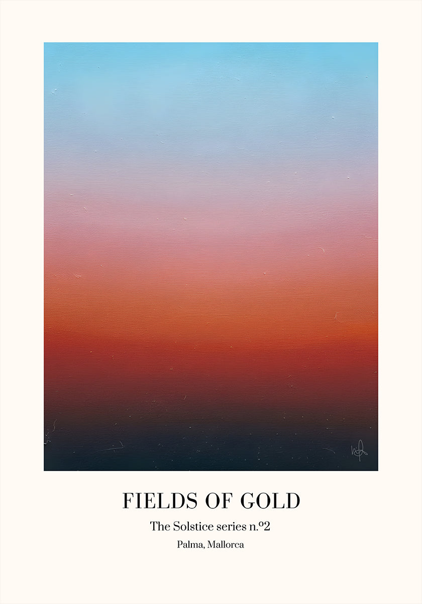Fields of Gold -  The Solstice Series Nr. 2 Plakat