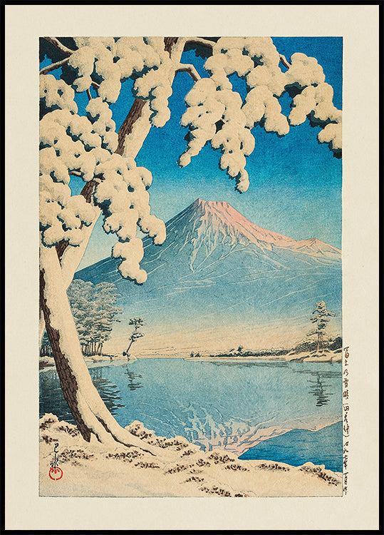 Fuji No Yukibare, Tagonoura (1932) Plakat