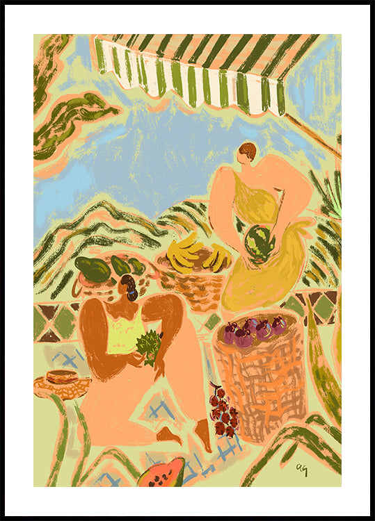 Fruit Stand Plakat