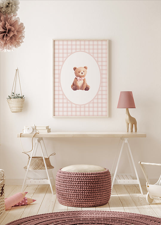 Bear Watercolor Plakat