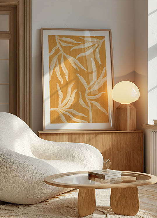 Ghost Fern 2 Sunlit Bamboo Plakat