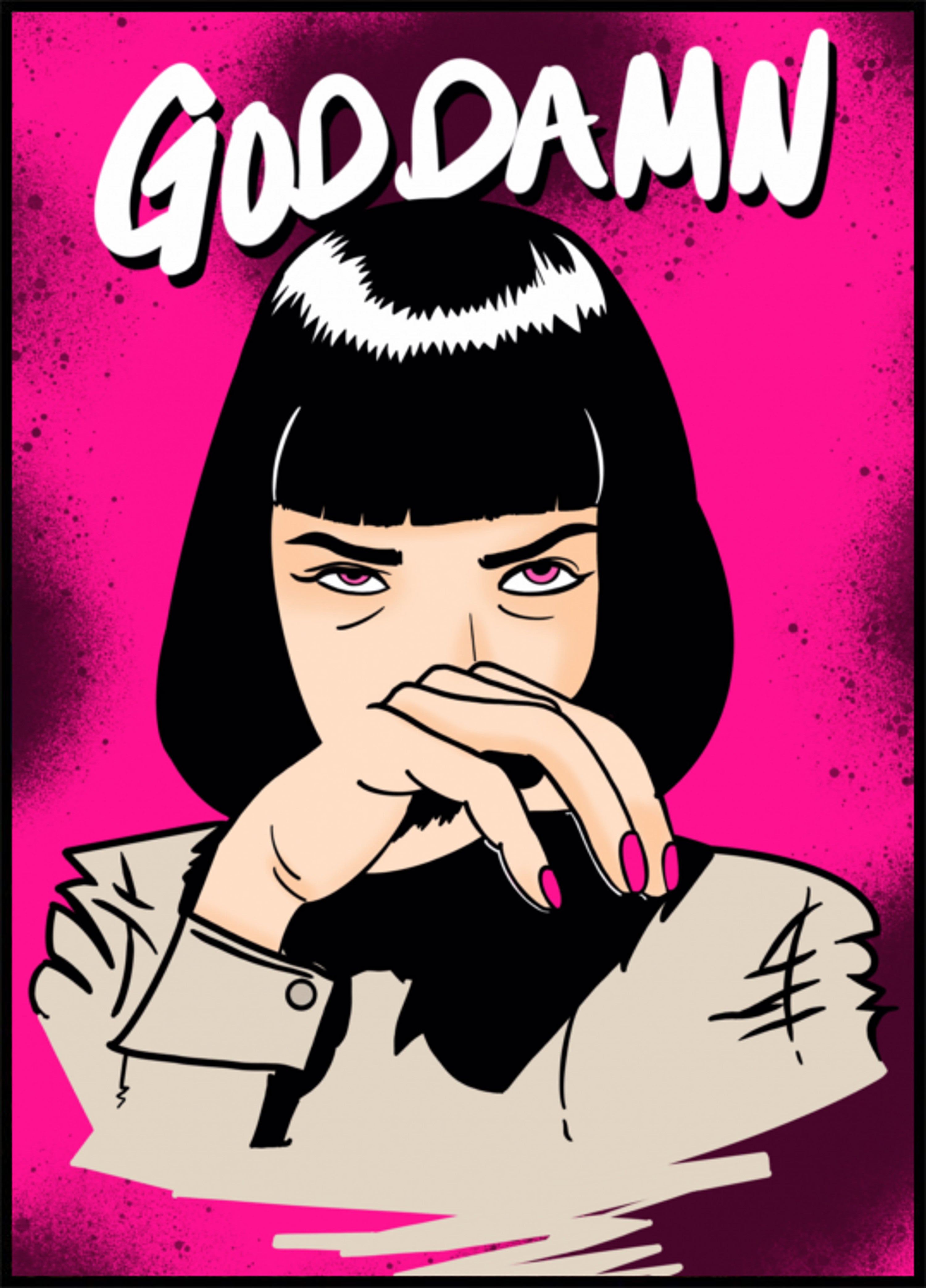 Sassy Pop Art Woman