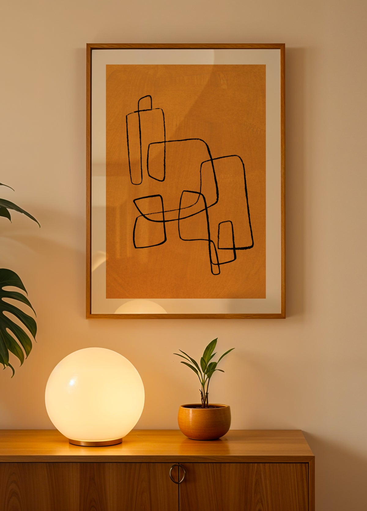 Organic Ochre Lines