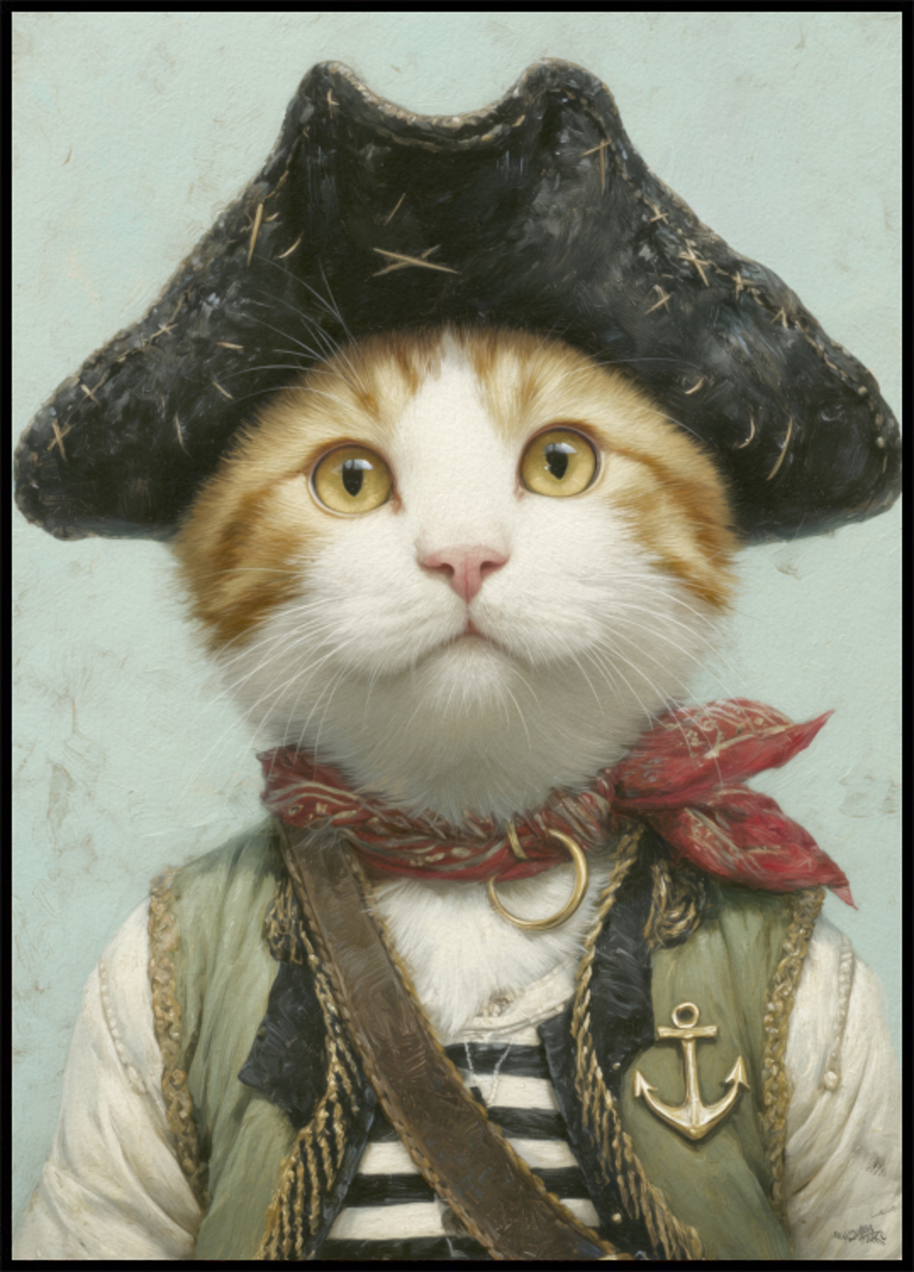 Feline Pirate Captain
