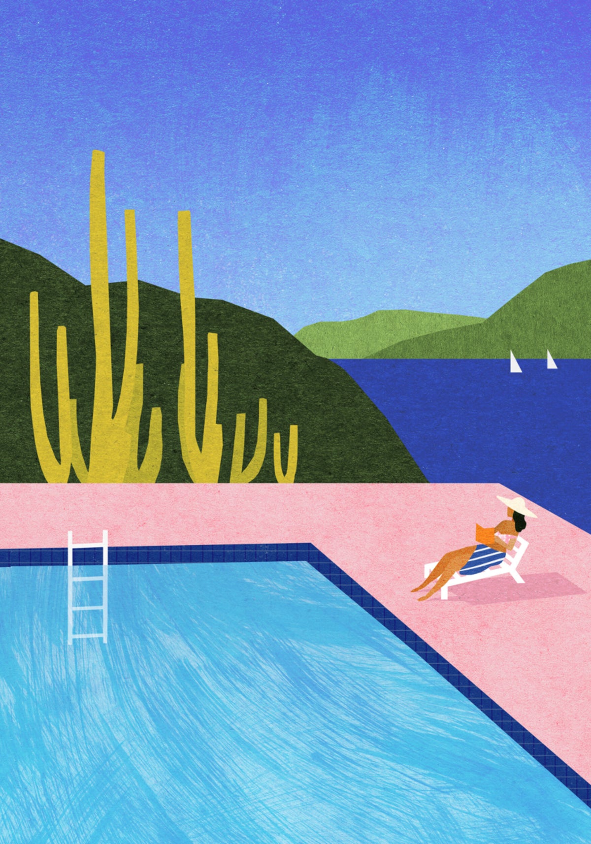 Poolside Ocean View