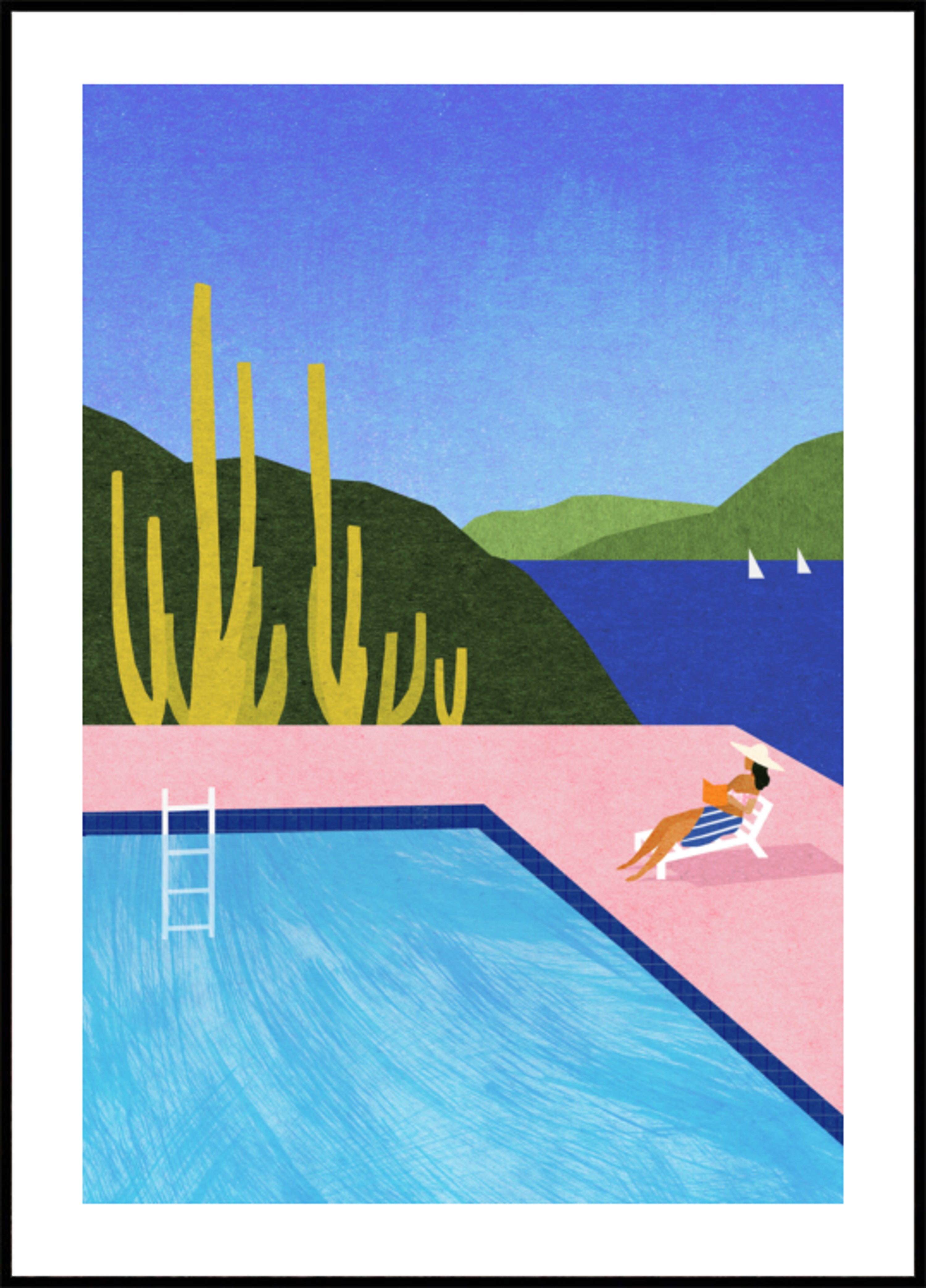 Poolside Ocean View