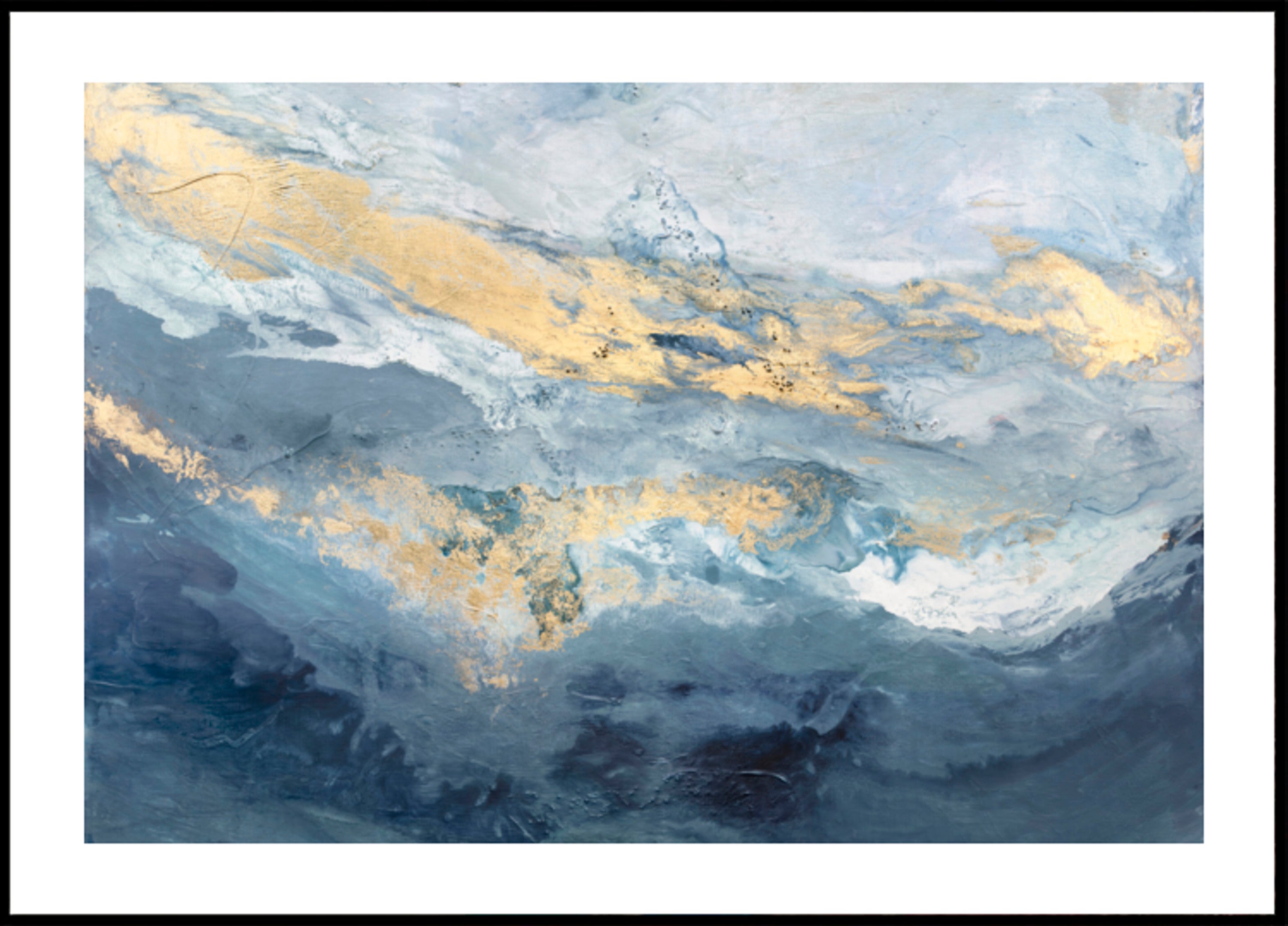 Golden Ocean Waves