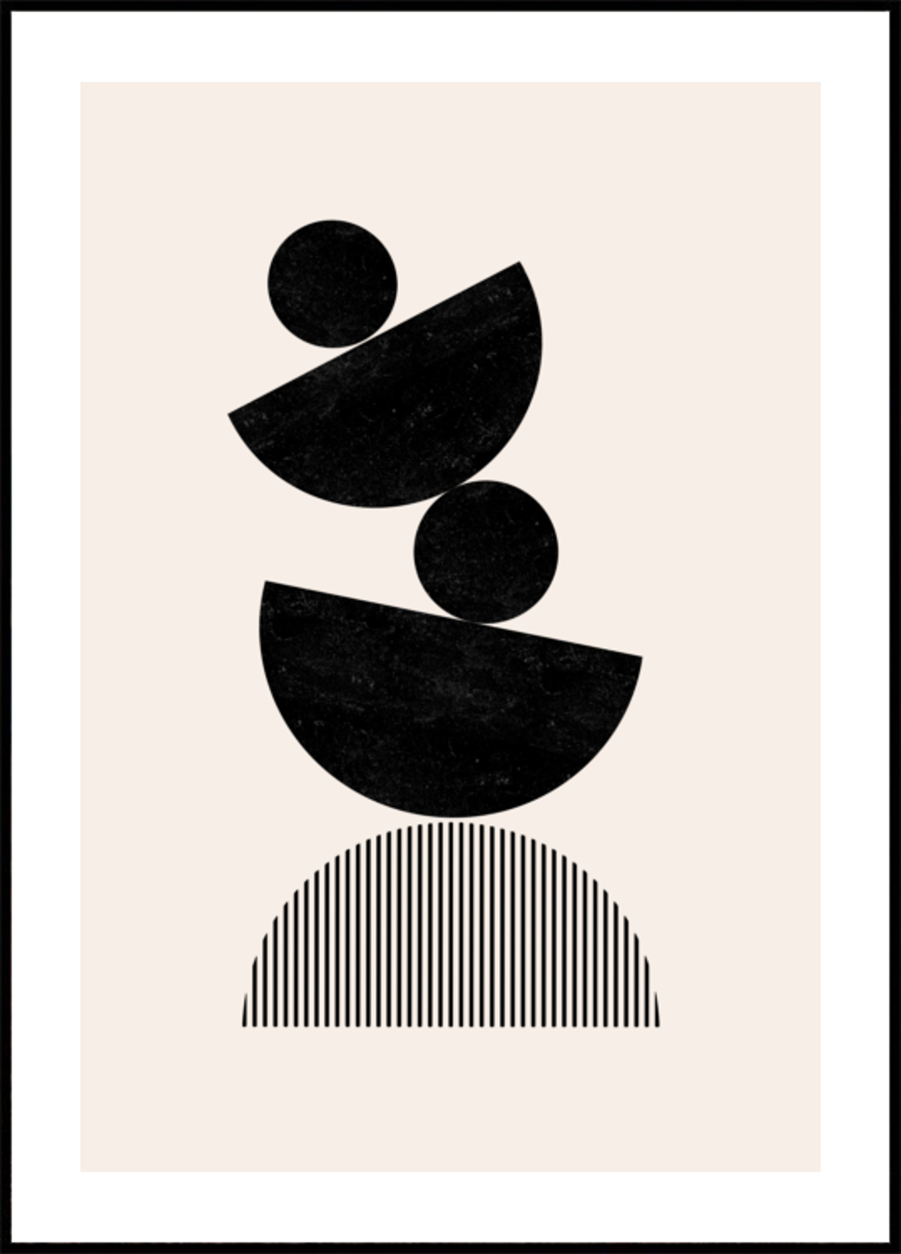 Sort geometrisk balanse