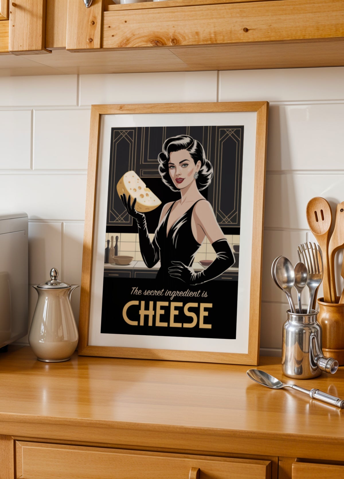 Retro Glamour Cheese