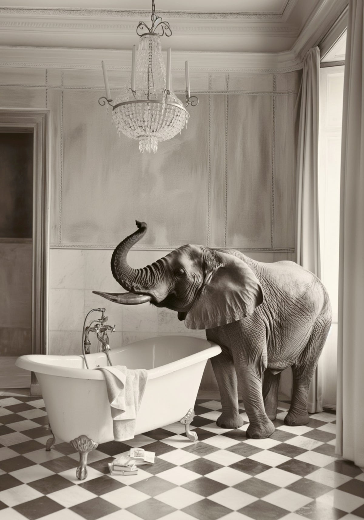 Elephant's Elegant Bathtub