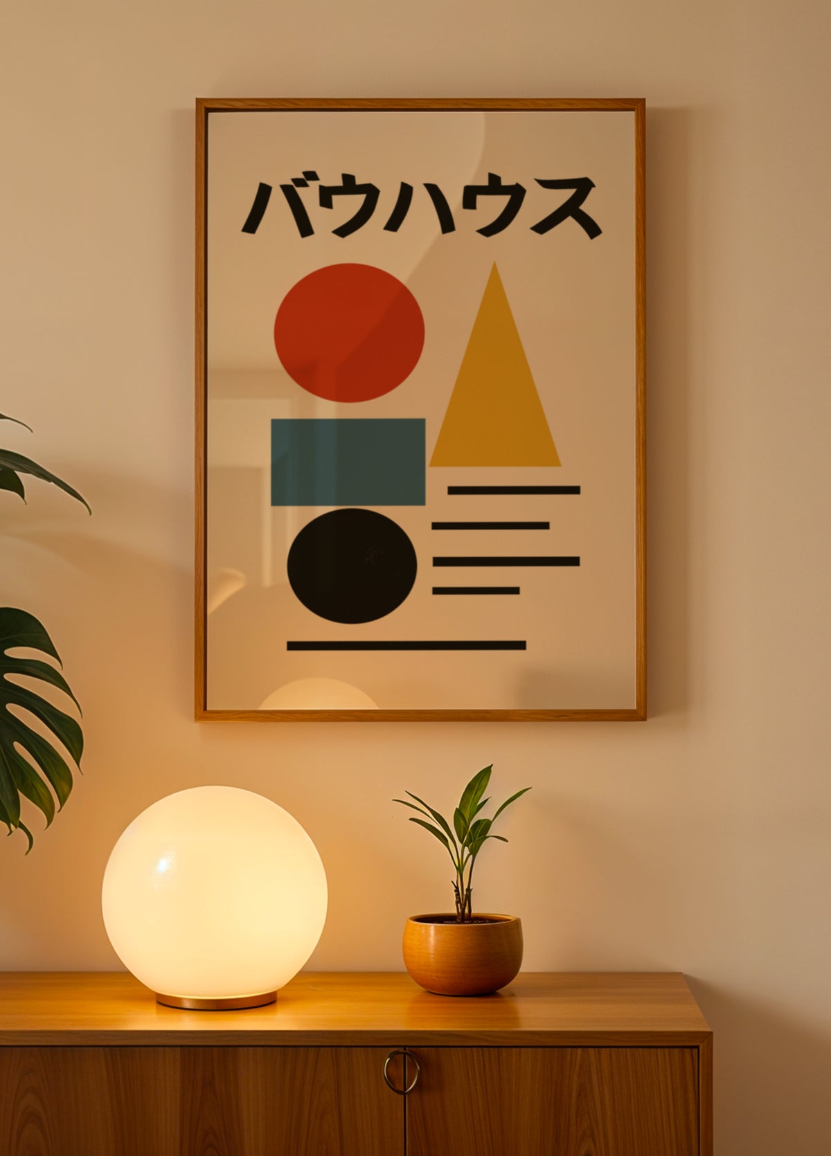Bauhaus Geometric Abstract