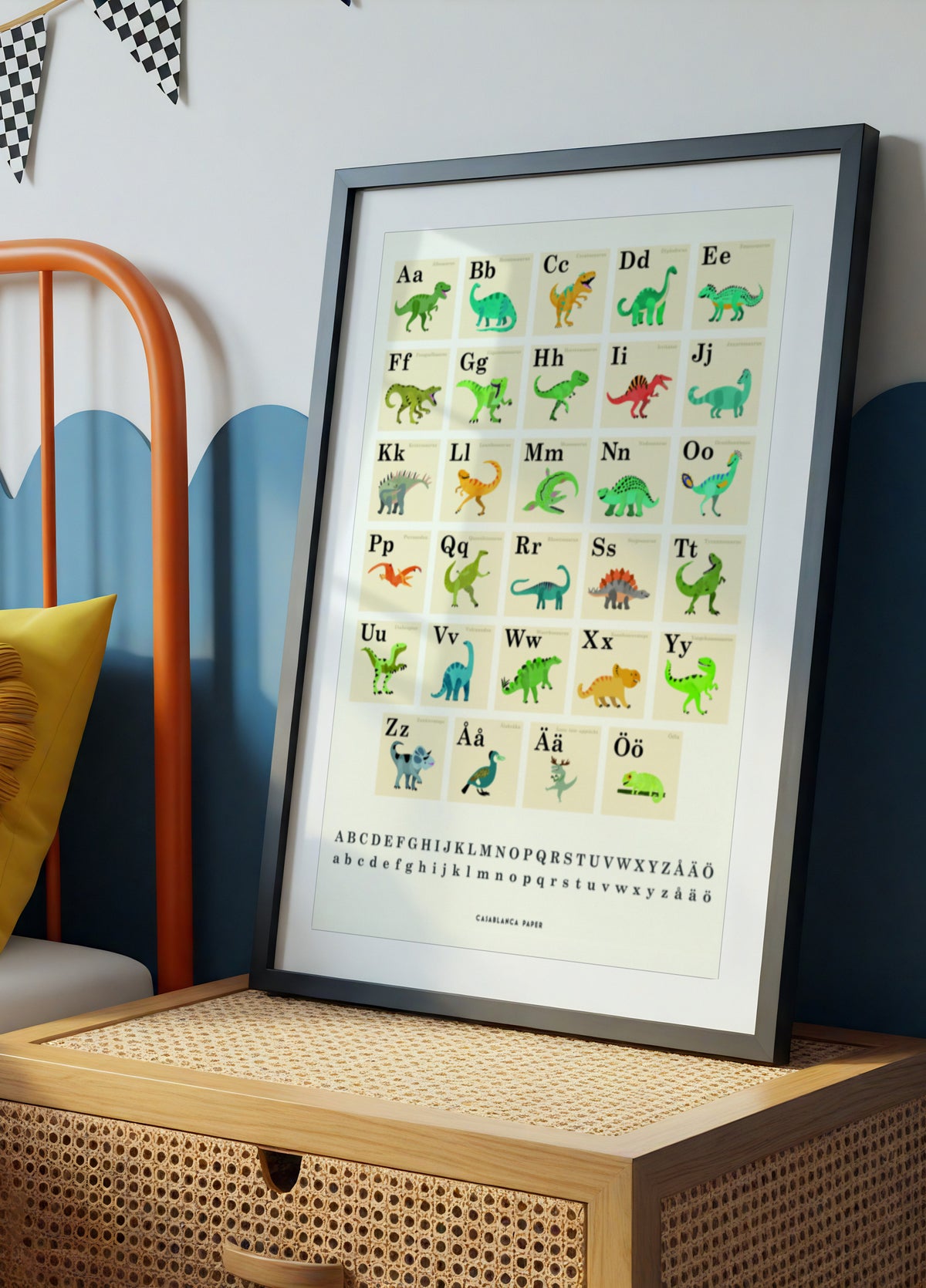 Cute Dinosaur Alphabet