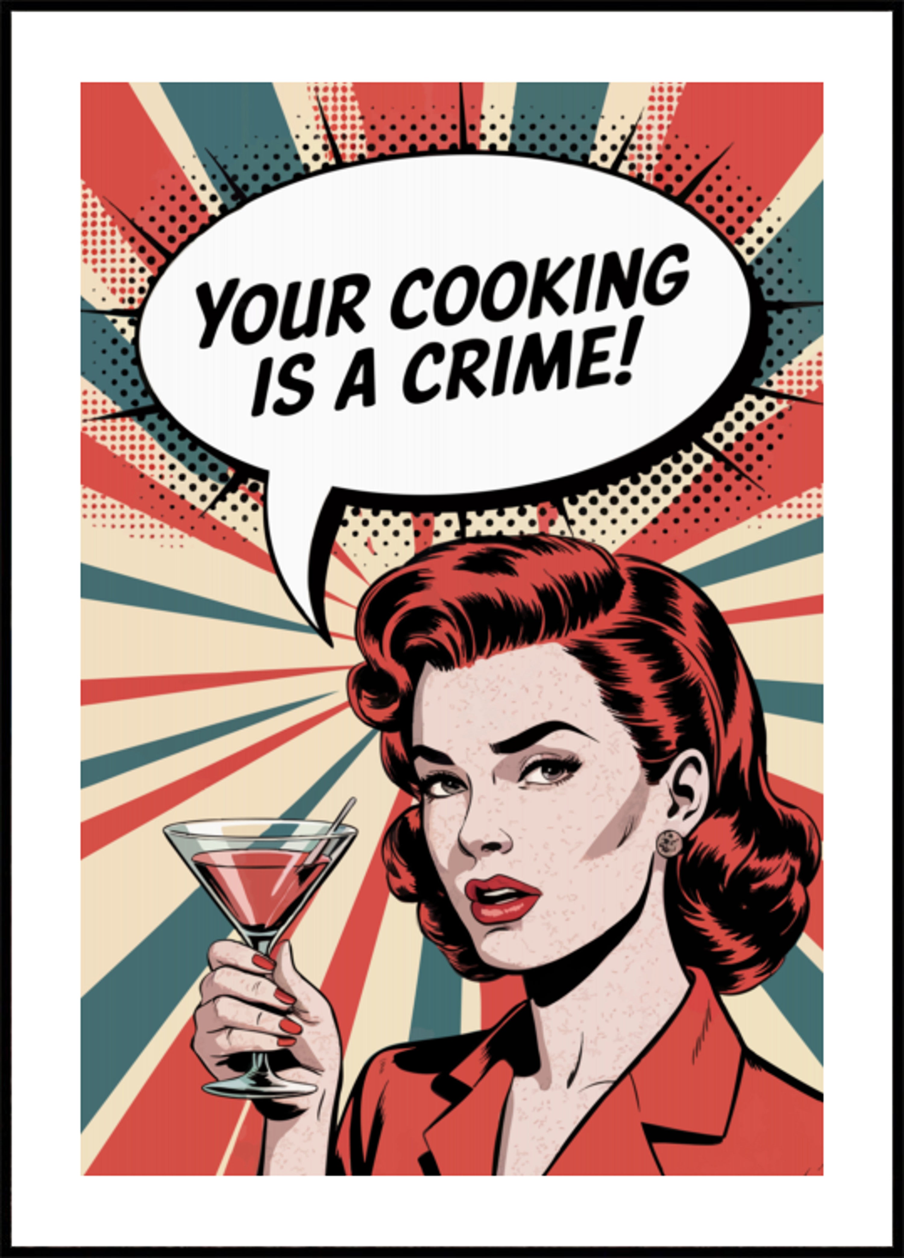 Sassy Cooking Crime