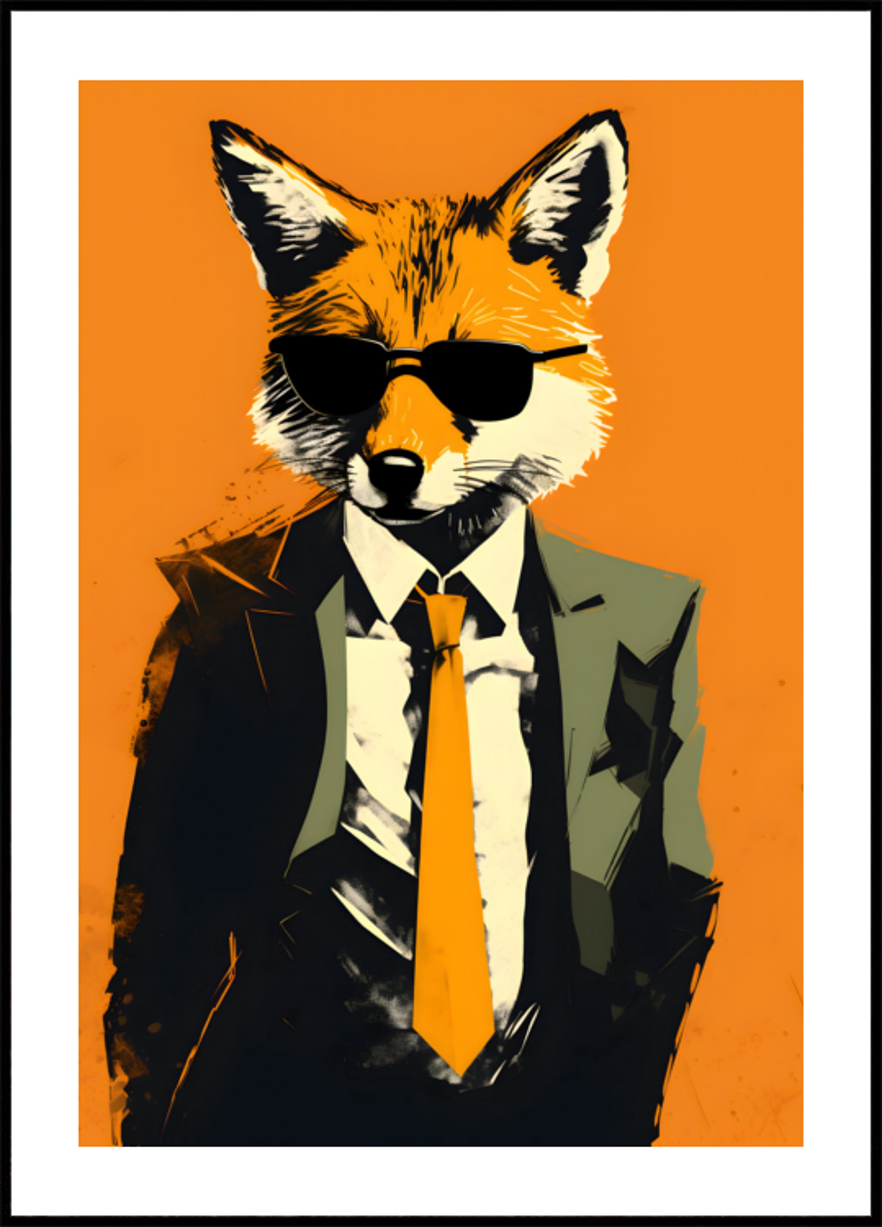 Dapper Fox Portrait