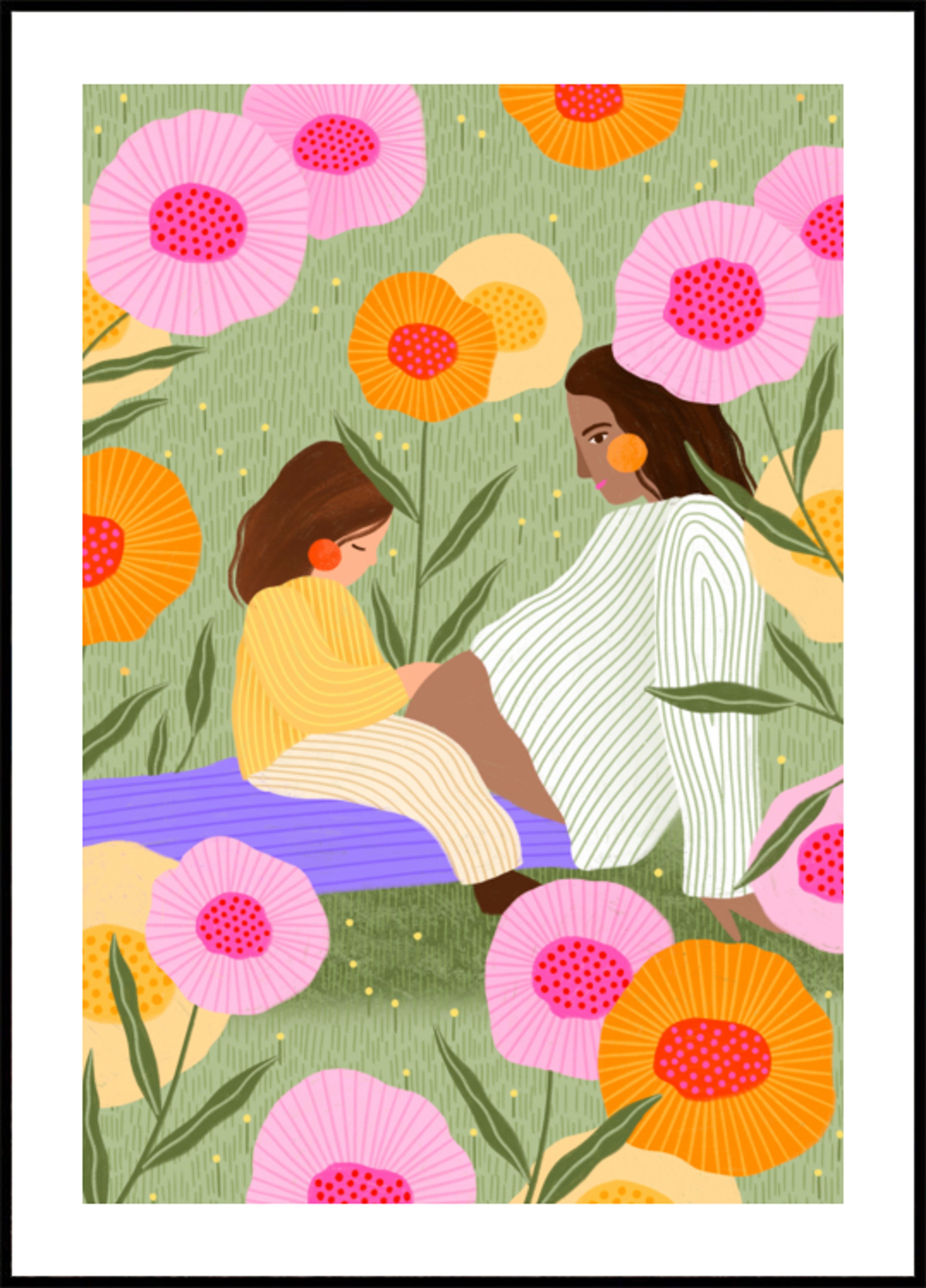 Gentle Day In Flowers