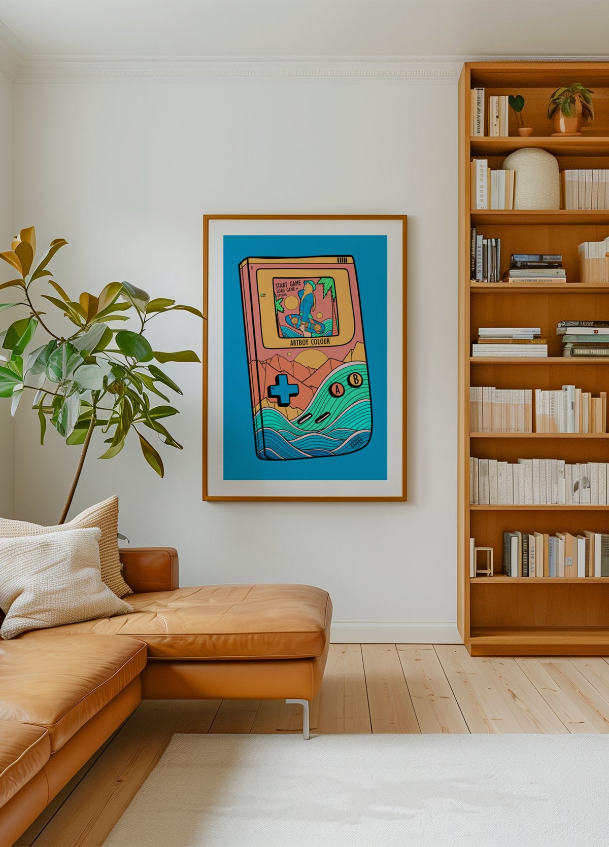 Retro Gaming Summer Surf