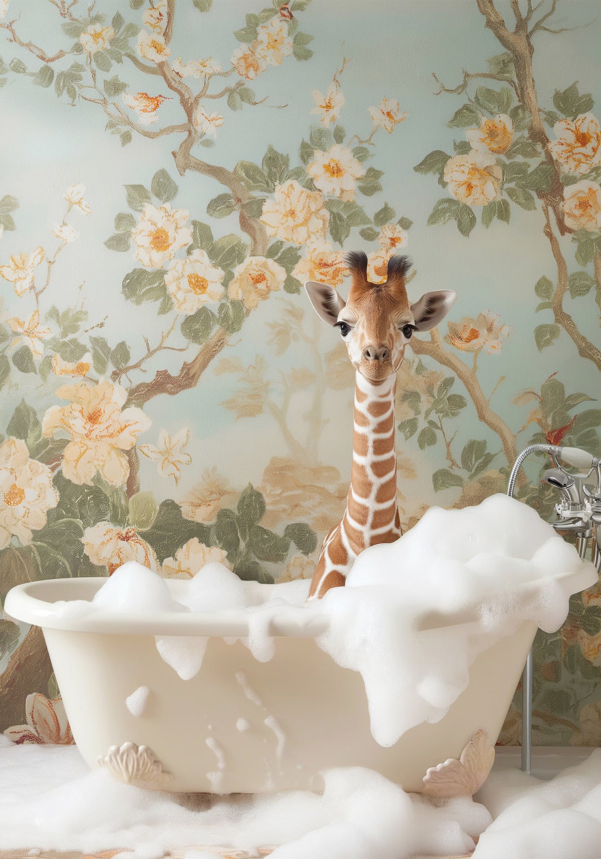 Baby Giraffe Bubble Bath