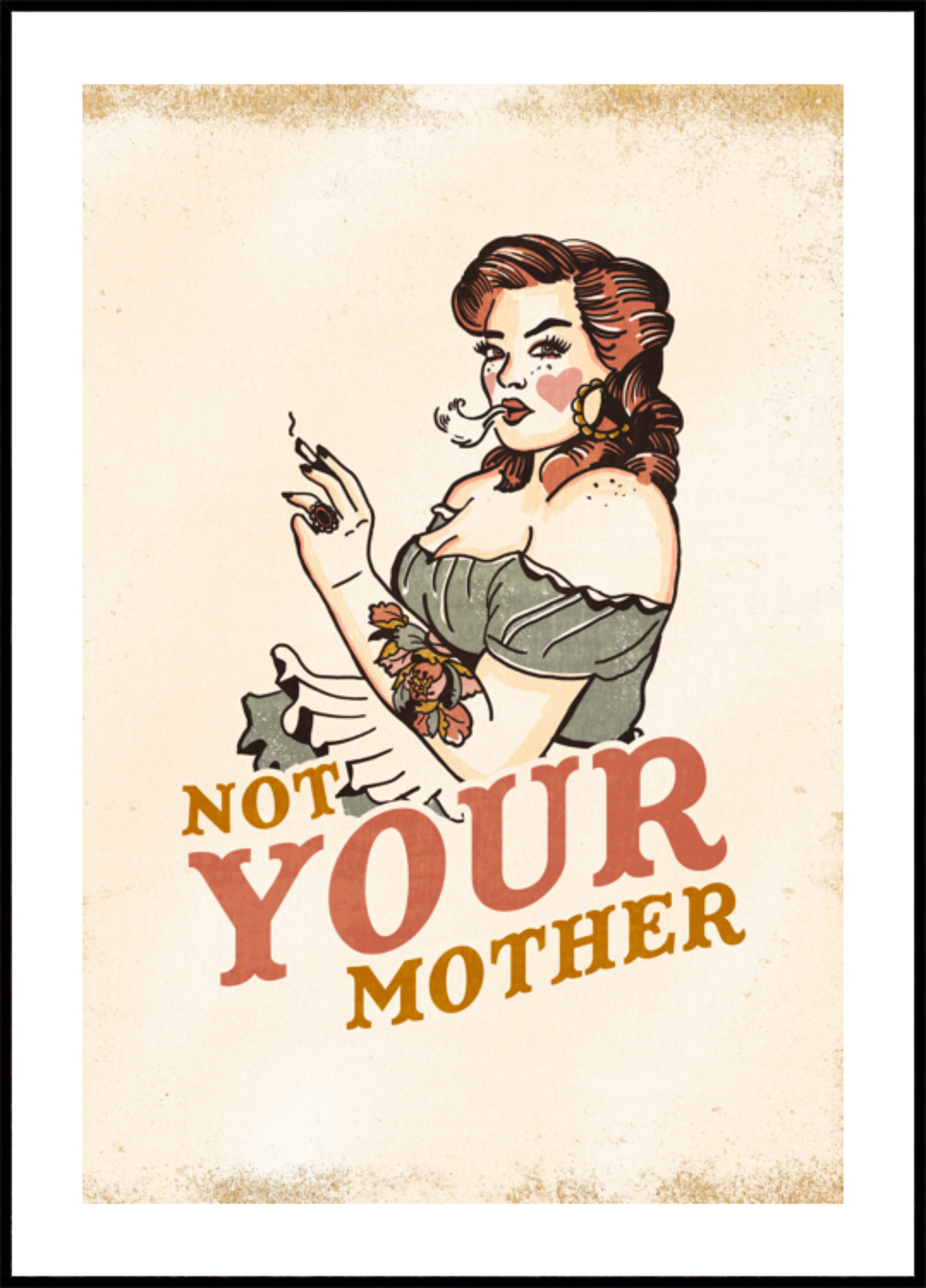 Not Your Mother Rockabilly Pinup With Sassy Attitude