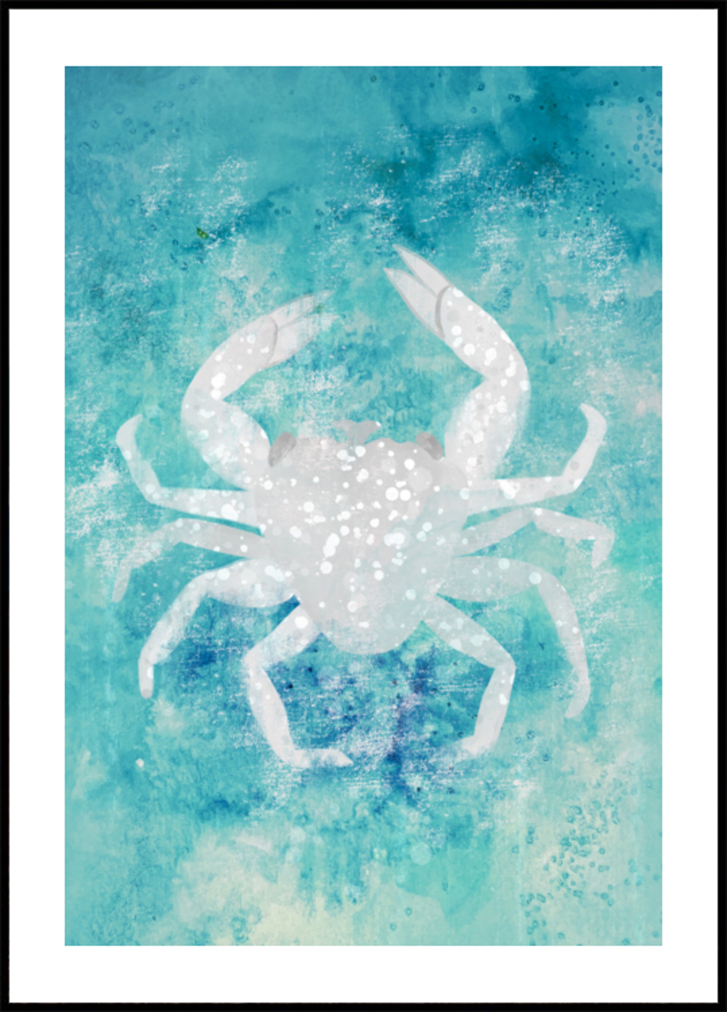 Ethereal Blue Crab