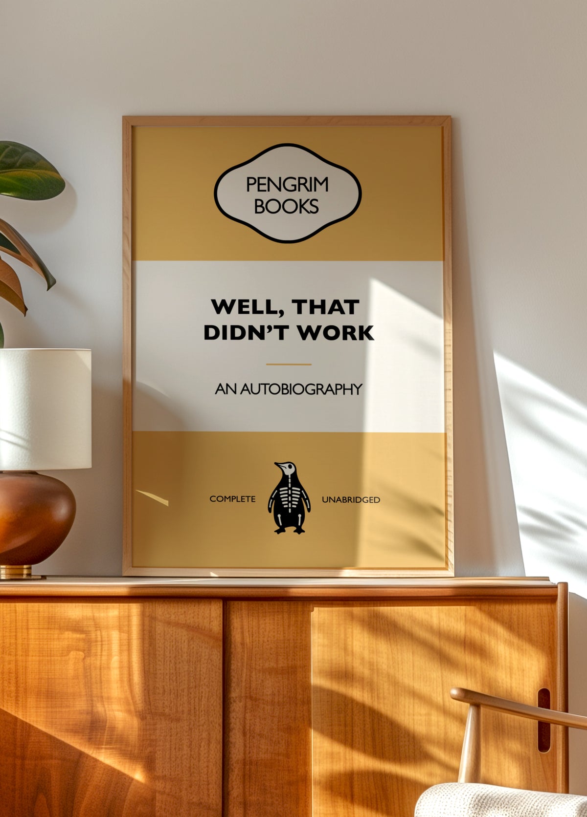 Funny Penguin Book Cover