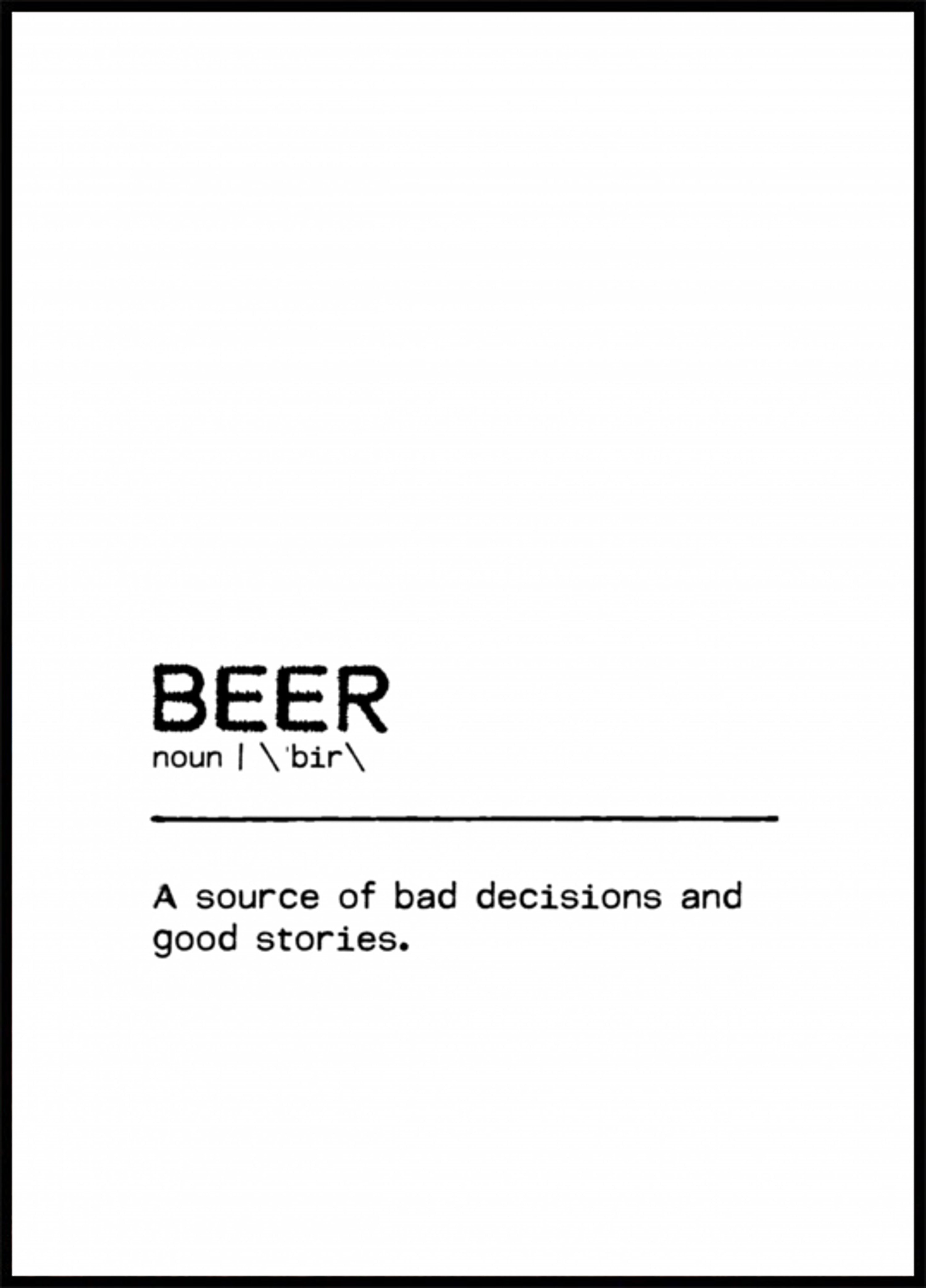 Funny Beer Definition