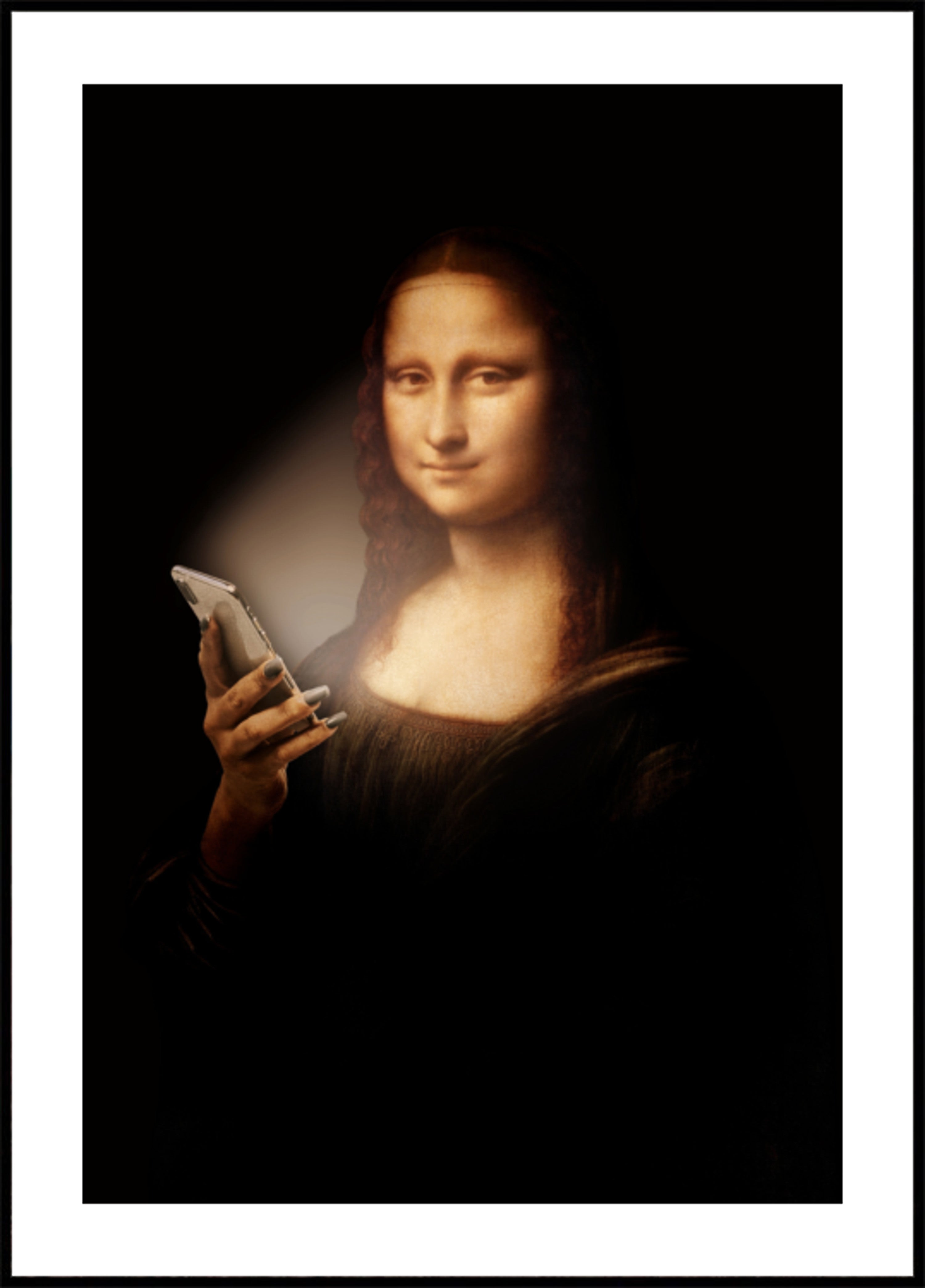 Mona Lisa Smartphone Glow