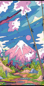 Mount Fuji Cherry Path