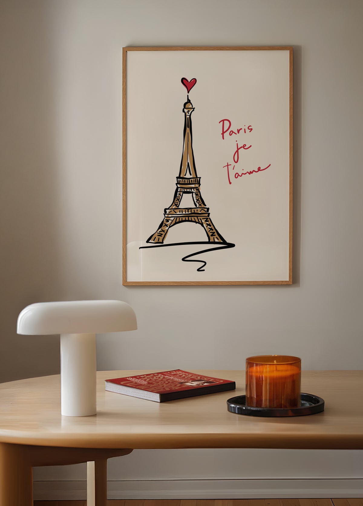 Eiffel Tower Love Sketch