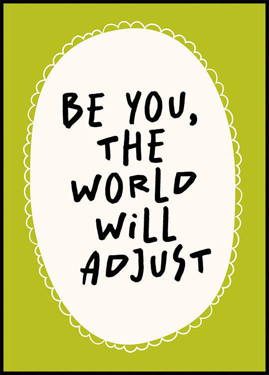 Be You Plakat