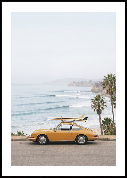 Porsche Coast Plakat