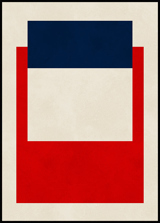 Overlapping geometry 5 Plakat