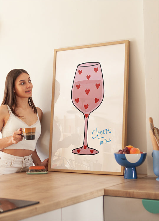 Cheers To Me Plakat