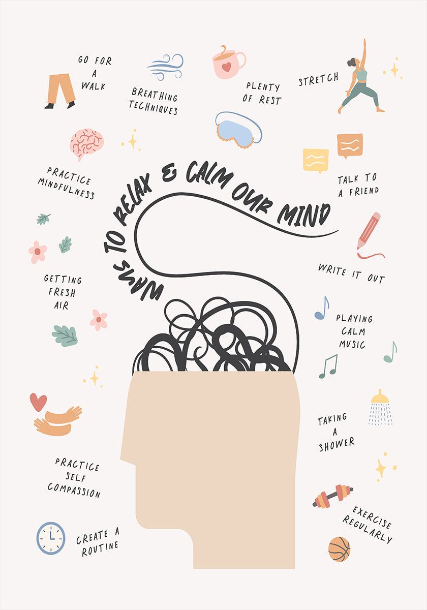 Way To Calm Mind Plakat