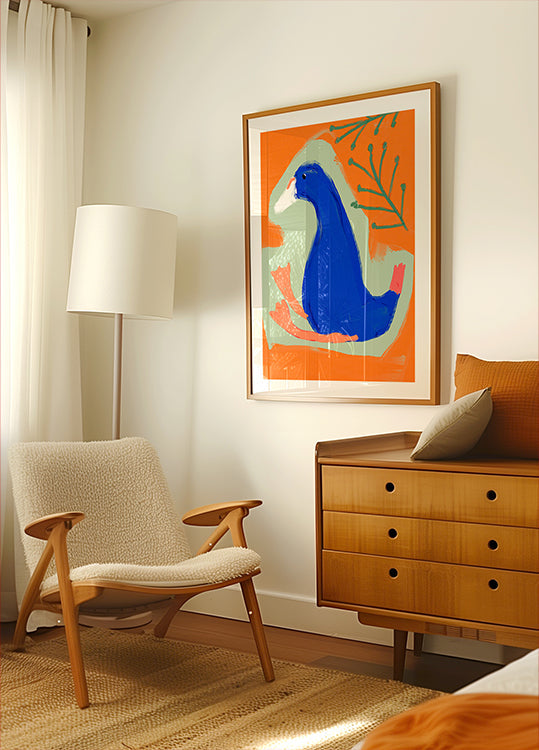 Blue Duckling Dreams Plakat