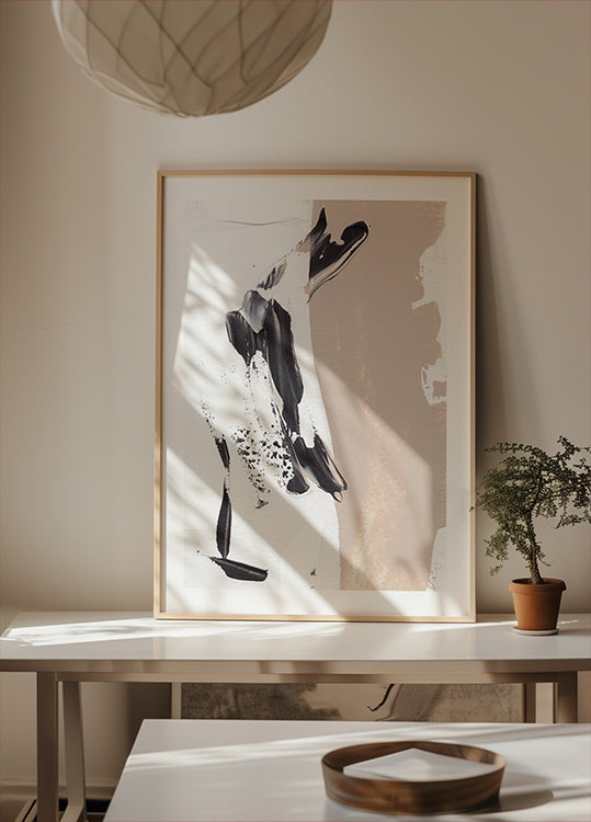 Monochrome Elegance Plakat
