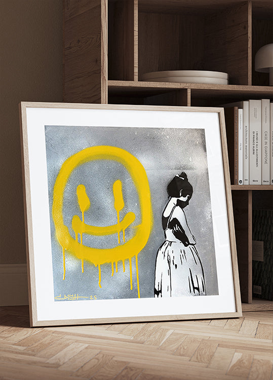 Behind the smile Plakat