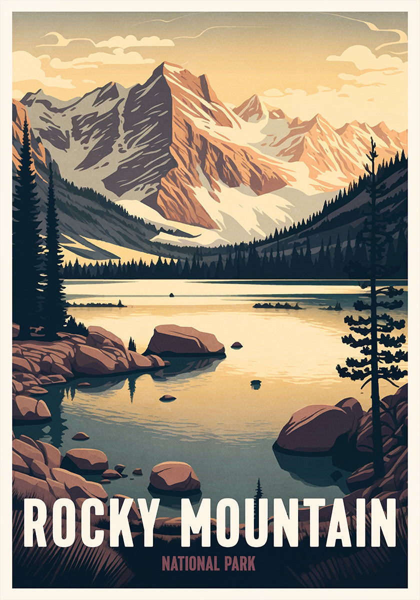 Rocky Mountain Plakat