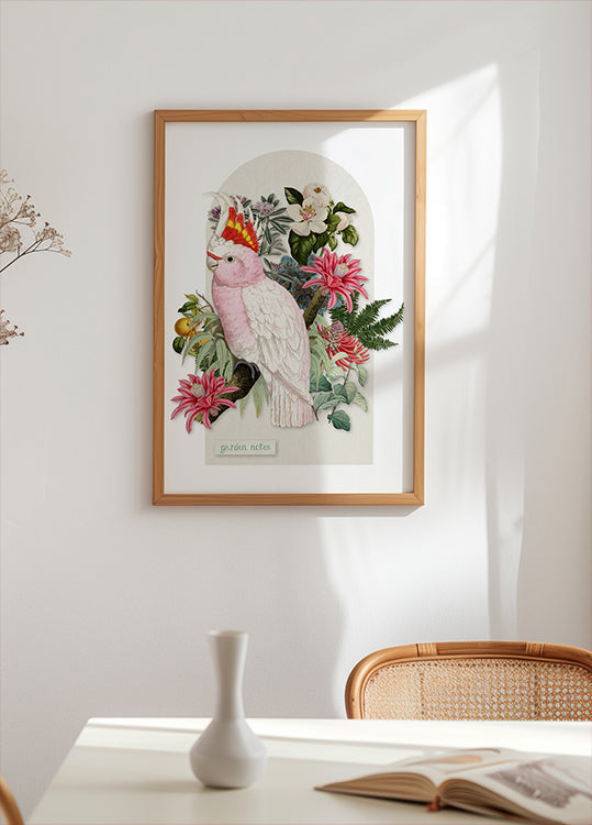 Inca Cockatoo - Collage Remix Plakat