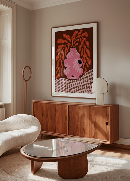 Happy Fern Fall Plakat