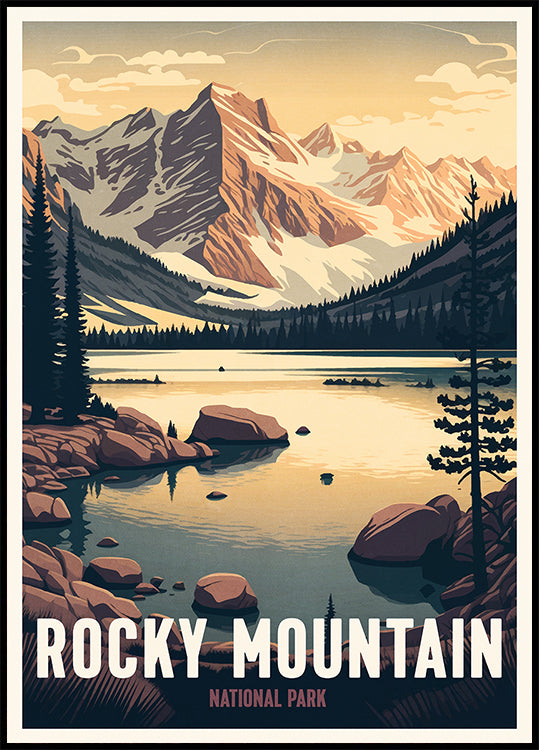 Rocky Mountain Plakat