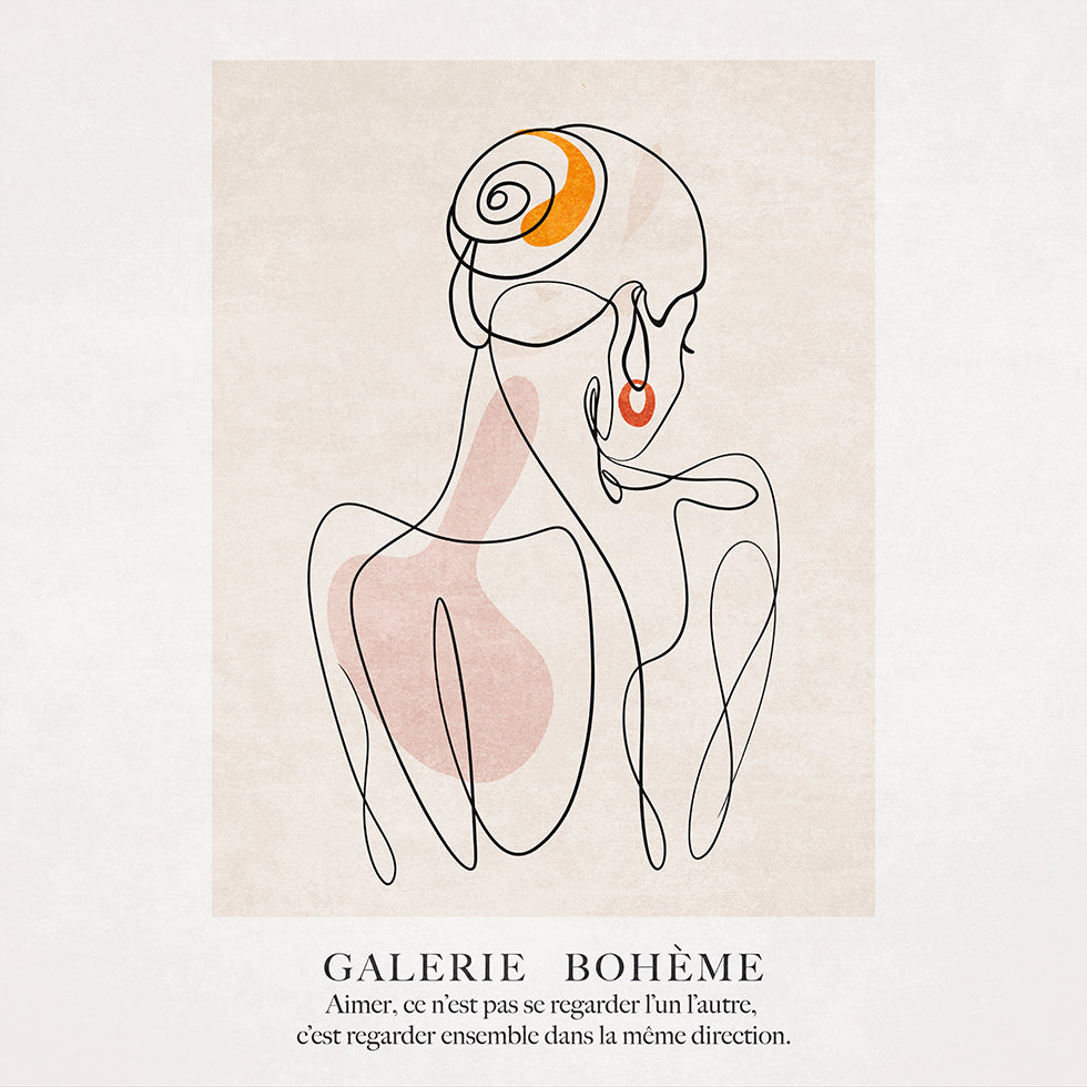 Elegant Silhouette Plakat