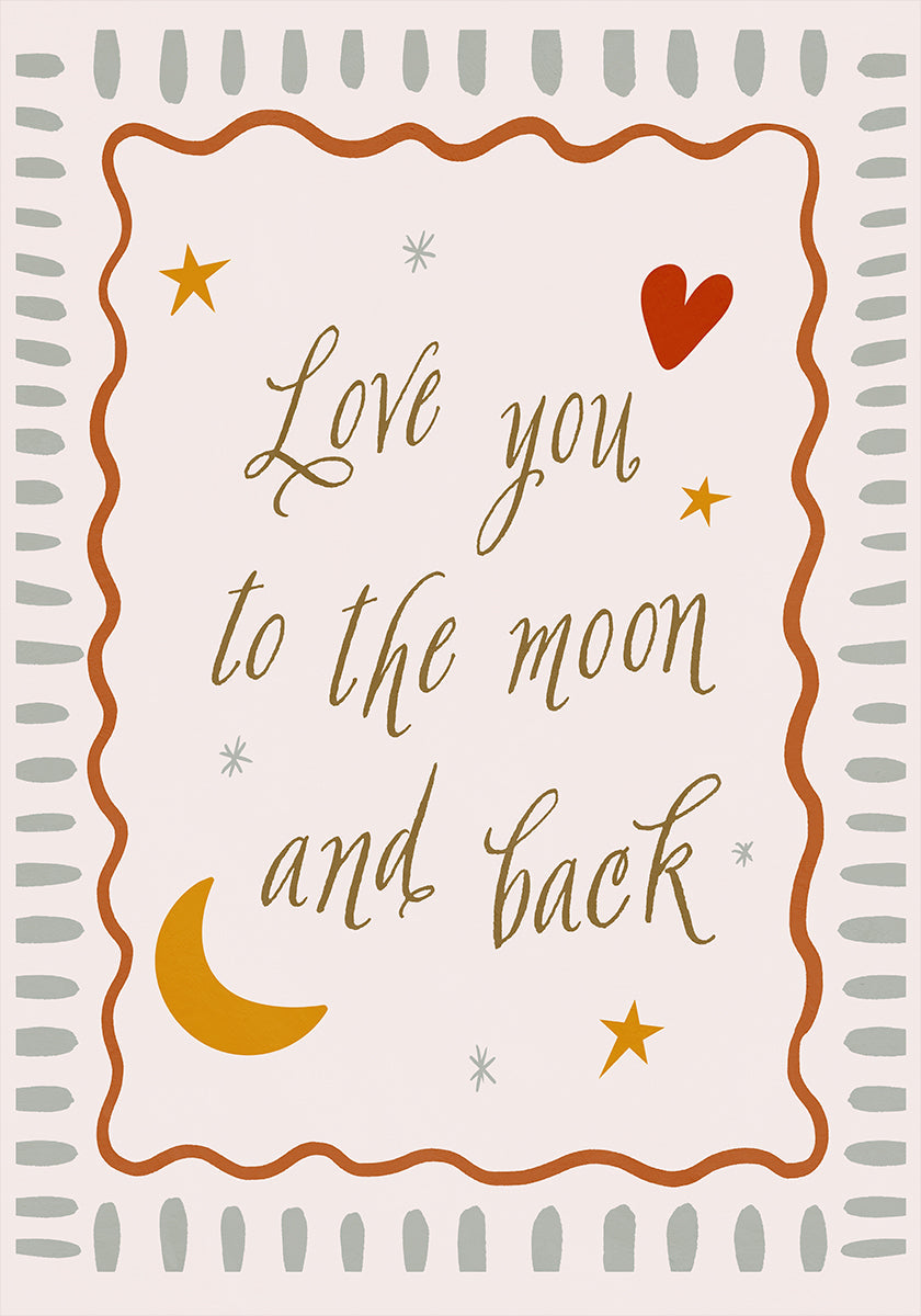 Loveyoutothemoonandbackno02 Plakat
