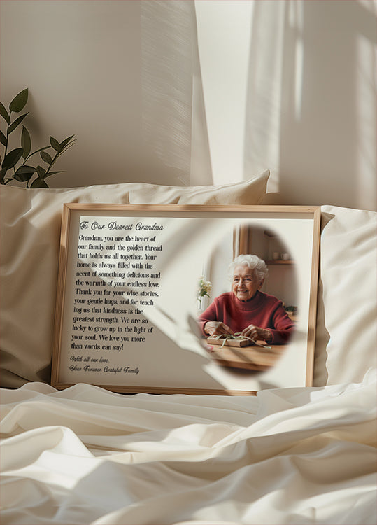 Word Art with Picture Personal Plakat