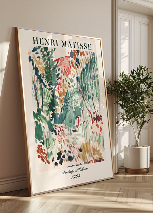 Henri Matisse - Landscape at Collioure Plakat