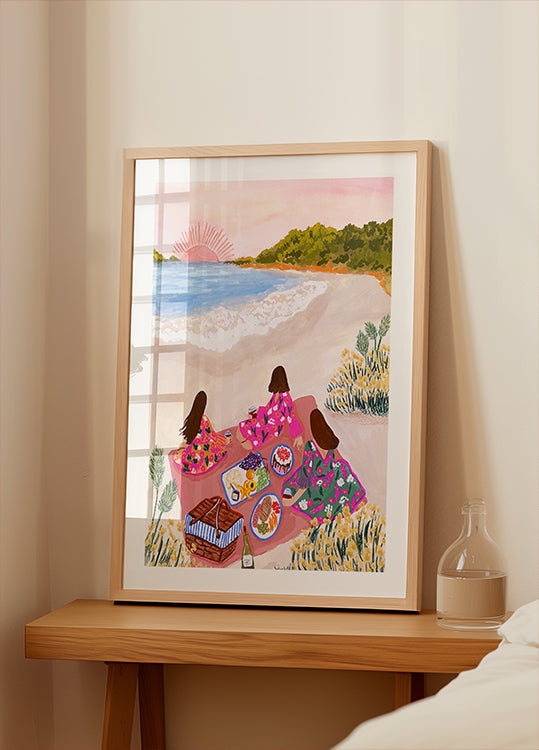 Beach Picnic Plakat